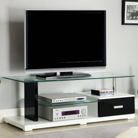 EGALEO 55" Glass Top TV Console CM5814-TV